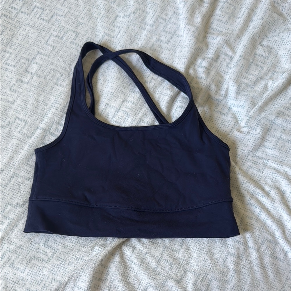 J. Crew Dark Blue Sports Bra